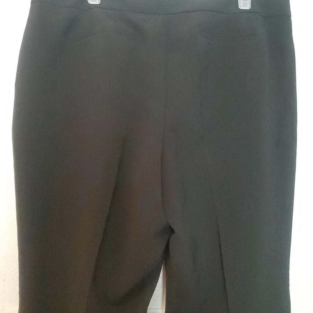 Talbots Petite Women's Black Dress Pants Size 16P Stretch Polyester Blend - Picture 12 of 15